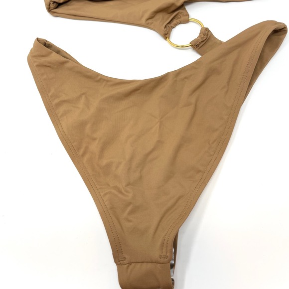 L*SPACE X Tessa Brooks Tessa One Piece Swimsuit In Camel Size Medium New - Picture 8 of 11